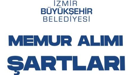 İzmir Büyükşehir Belediyesi Memur Alımı